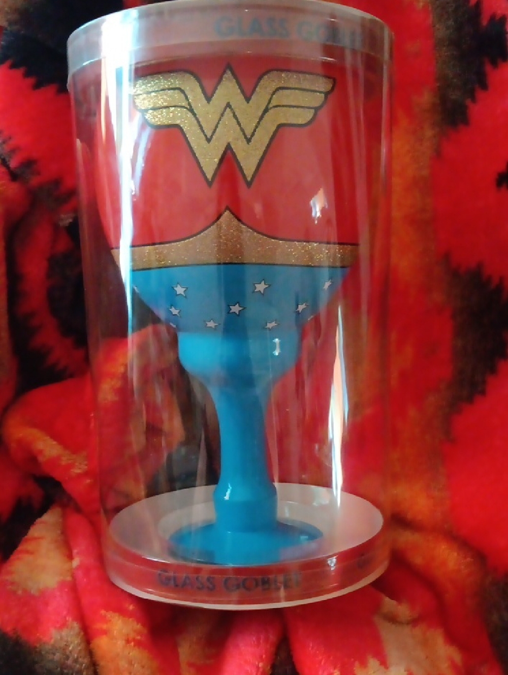 DC Comics Wonder Woman Glass Goblet